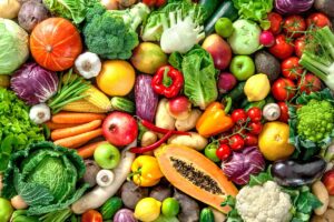 Alimentação Para Depressão - frutas e legumes